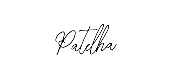 How to make Patelha signature? Bearetta-2O07w is a professional autograph style. Create handwritten signature for Patelha name. Patelha signature style 12 images and pictures png