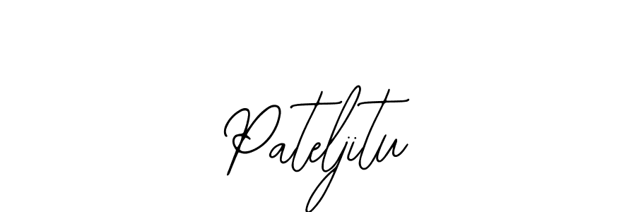 Pateljitu stylish signature style. Best Handwritten Sign (Bearetta-2O07w) for my name. Handwritten Signature Collection Ideas for my name Pateljitu. Pateljitu signature style 12 images and pictures png
