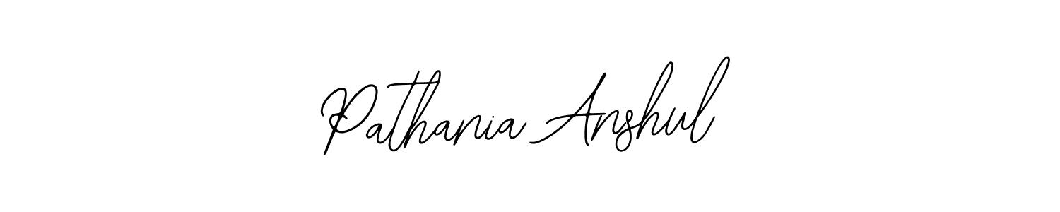 Make a beautiful signature design for name Pathania Anshul. With this signature (Bearetta-2O07w) style, you can create a handwritten signature for free. Pathania Anshul signature style 12 images and pictures png