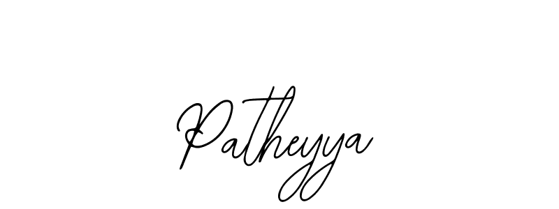 How to make Patheyya signature? Bearetta-2O07w is a professional autograph style. Create handwritten signature for Patheyya name. Patheyya signature style 12 images and pictures png