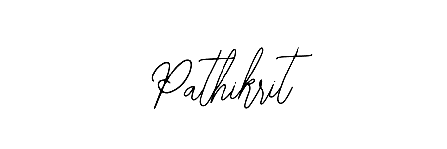 Bearetta-2O07w is a professional signature style that is perfect for those who want to add a touch of class to their signature. It is also a great choice for those who want to make their signature more unique. Get Pathikrit name to fancy signature for free. Pathikrit signature style 12 images and pictures png