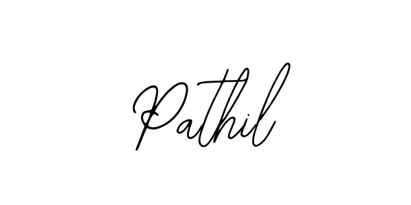 You should practise on your own different ways (Bearetta-2O07w) to write your name (Pathil) in signature. don't let someone else do it for you. Pathil signature style 12 images and pictures png