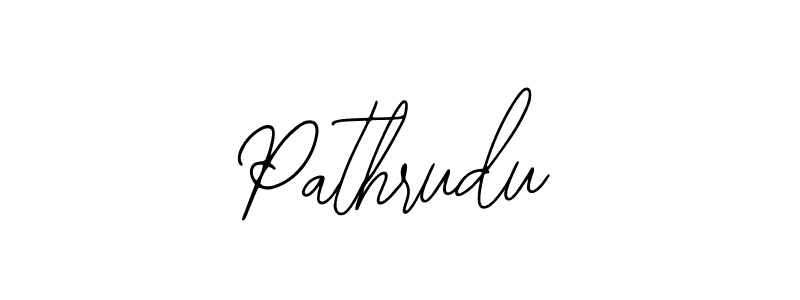 Also we have Pathrudu name is the best signature style. Create professional handwritten signature collection using Bearetta-2O07w autograph style. Pathrudu signature style 12 images and pictures png