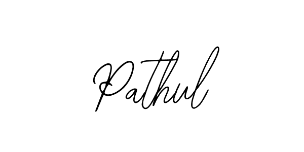 The best way (Bearetta-2O07w) to make a short signature is to pick only two or three words in your name. The name Pathul include a total of six letters. For converting this name. Pathul signature style 12 images and pictures png