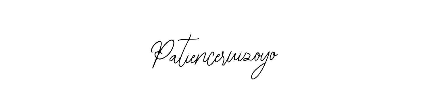 Use a signature maker to create a handwritten signature online. With this signature software, you can design (Bearetta-2O07w) your own signature for name Patienceruizoyo. Patienceruizoyo signature style 12 images and pictures png