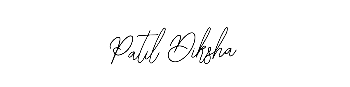 if you are searching for the best signature style for your name Patil Diksha. so please give up your signature search. here we have designed multiple signature styles  using Bearetta-2O07w. Patil Diksha signature style 12 images and pictures png