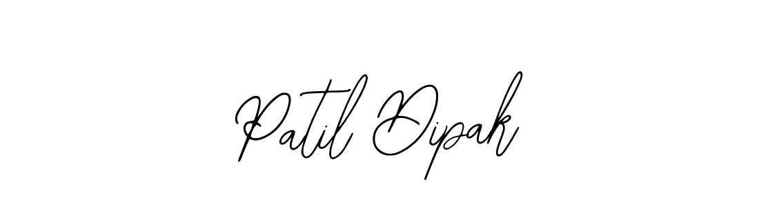 This is the best signature style for the Patil Dipak name. Also you like these signature font (Bearetta-2O07w). Mix name signature. Patil Dipak signature style 12 images and pictures png