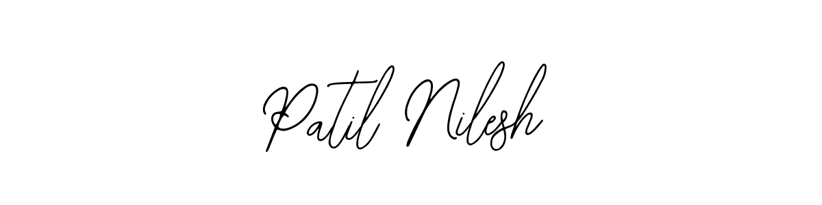 Create a beautiful signature design for name Patil Nilesh. With this signature (Bearetta-2O07w) fonts, you can make a handwritten signature for free. Patil Nilesh signature style 12 images and pictures png