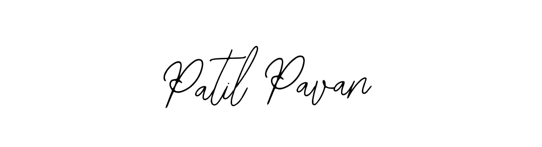 Also we have Patil Pavan name is the best signature style. Create professional handwritten signature collection using Bearetta-2O07w autograph style. Patil Pavan signature style 12 images and pictures png