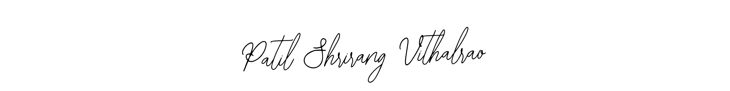 The best way (Bearetta-2O07w) to make a short signature is to pick only two or three words in your name. The name Patil Shrirang Vithalrao include a total of six letters. For converting this name. Patil Shrirang Vithalrao signature style 12 images and pictures png