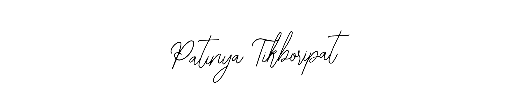 Here are the top 10 professional signature styles for the name Patinya Tikboripat. These are the best autograph styles you can use for your name. Patinya Tikboripat signature style 12 images and pictures png