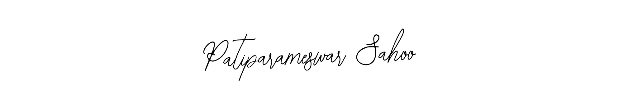 How to make Patiparameswar Sahoo signature? Bearetta-2O07w is a professional autograph style. Create handwritten signature for Patiparameswar Sahoo name. Patiparameswar Sahoo signature style 12 images and pictures png