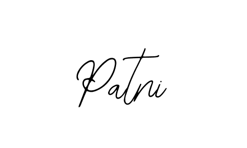 Create a beautiful signature design for name Patni. With this signature (Bearetta-2O07w) fonts, you can make a handwritten signature for free. Patni signature style 12 images and pictures png