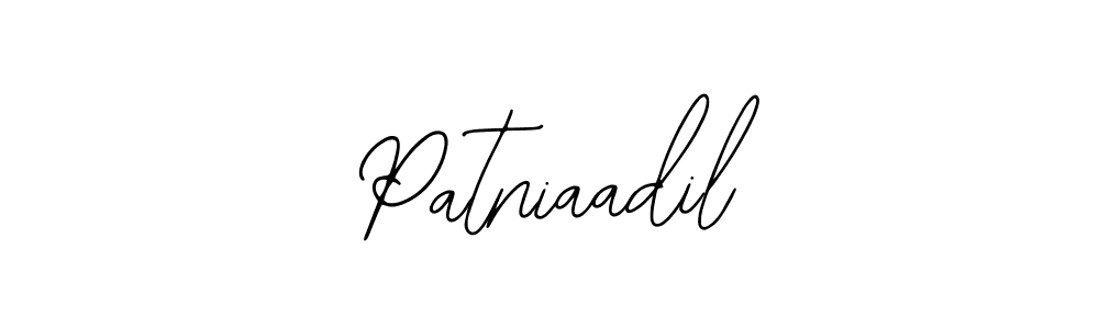 Make a beautiful signature design for name Patniaadil. With this signature (Bearetta-2O07w) style, you can create a handwritten signature for free. Patniaadil signature style 12 images and pictures png