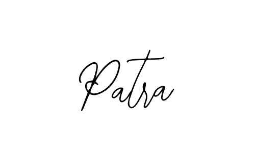 You should practise on your own different ways (Bearetta-2O07w) to write your name (Patra) in signature. don't let someone else do it for you. Patra signature style 12 images and pictures png