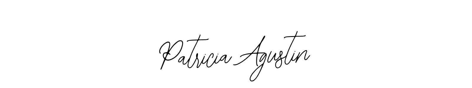 Bearetta-2O07w is a professional signature style that is perfect for those who want to add a touch of class to their signature. It is also a great choice for those who want to make their signature more unique. Get Patricia Agustin name to fancy signature for free. Patricia Agustin signature style 12 images and pictures png