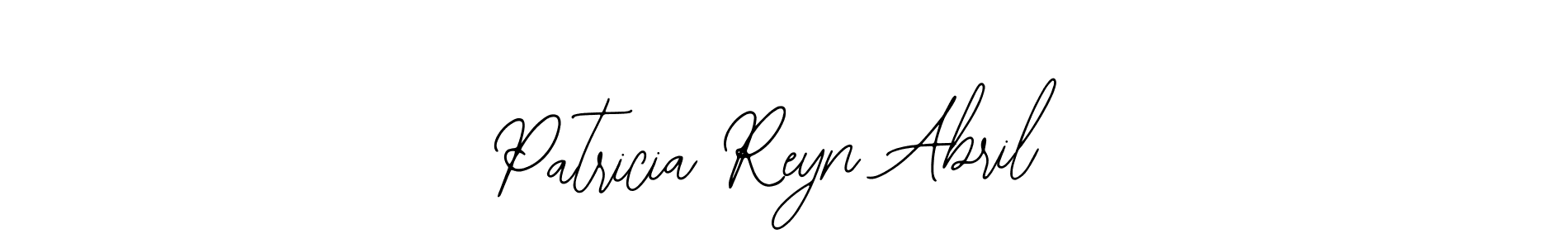 Bearetta-2O07w is a professional signature style that is perfect for those who want to add a touch of class to their signature. It is also a great choice for those who want to make their signature more unique. Get Patricia Reyn Abril name to fancy signature for free. Patricia Reyn Abril signature style 12 images and pictures png