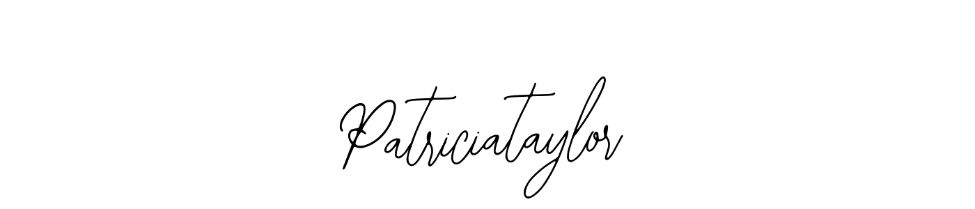 How to make Patriciataylor name signature. Use Bearetta-2O07w style for creating short signs online. This is the latest handwritten sign. Patriciataylor signature style 12 images and pictures png