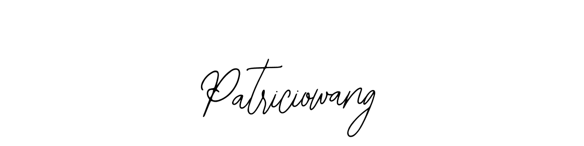 Patriciowang stylish signature style. Best Handwritten Sign (Bearetta-2O07w) for my name. Handwritten Signature Collection Ideas for my name Patriciowang. Patriciowang signature style 12 images and pictures png