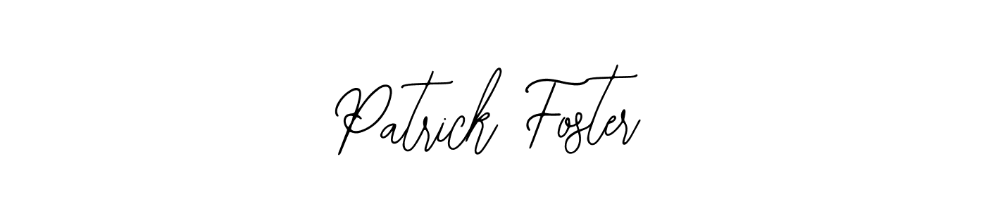 Make a beautiful signature design for name Patrick Foster. Use this online signature maker to create a handwritten signature for free. Patrick Foster signature style 12 images and pictures png