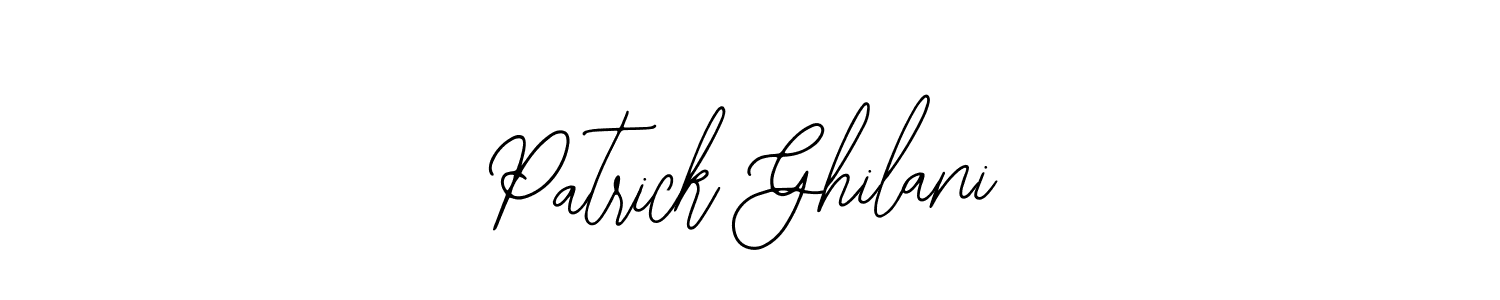 Make a beautiful signature design for name Patrick Ghilani. Use this online signature maker to create a handwritten signature for free. Patrick Ghilani signature style 12 images and pictures png