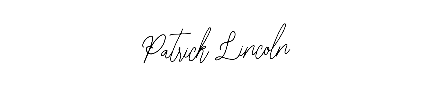 Also we have Patrick Lincoln name is the best signature style. Create professional handwritten signature collection using Bearetta-2O07w autograph style. Patrick Lincoln signature style 12 images and pictures png