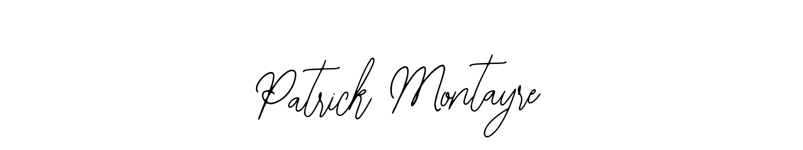Also we have Patrick Montayre name is the best signature style. Create professional handwritten signature collection using Bearetta-2O07w autograph style. Patrick Montayre signature style 12 images and pictures png