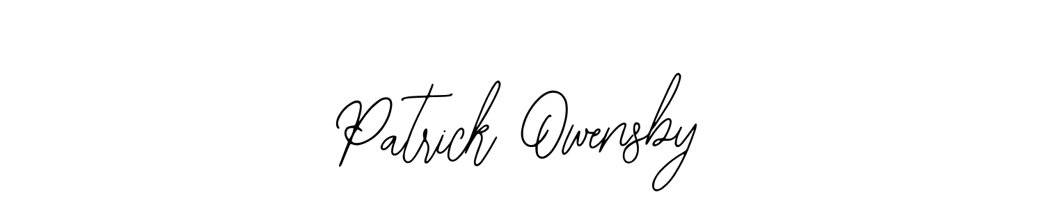 This is the best signature style for the Patrick Owensby name. Also you like these signature font (Bearetta-2O07w). Mix name signature. Patrick Owensby signature style 12 images and pictures png