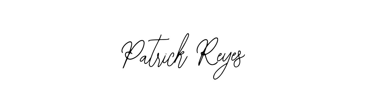 Design your own signature with our free online signature maker. With this signature software, you can create a handwritten (Bearetta-2O07w) signature for name Patrick Reyes. Patrick Reyes signature style 12 images and pictures png