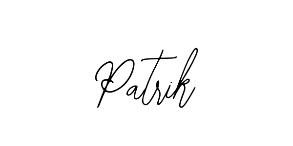 Create a beautiful signature design for name Patrik. With this signature (Bearetta-2O07w) fonts, you can make a handwritten signature for free. Patrik signature style 12 images and pictures png