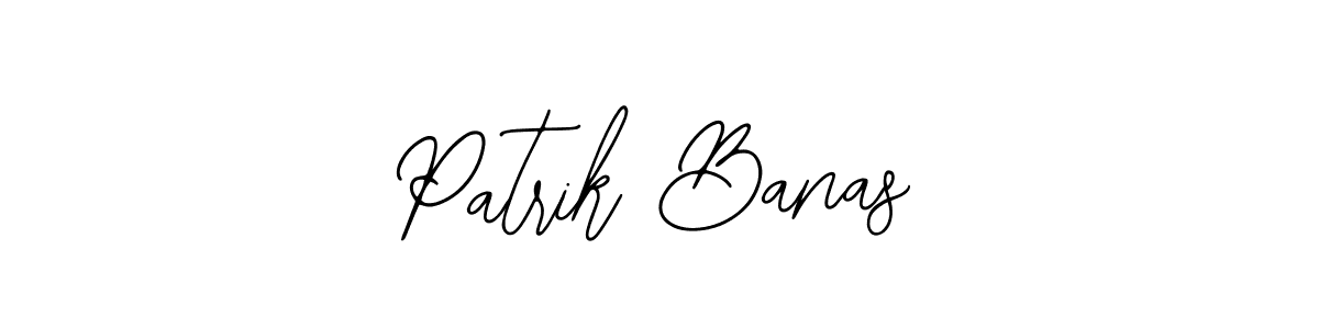 if you are searching for the best signature style for your name Patrik Banas. so please give up your signature search. here we have designed multiple signature styles  using Bearetta-2O07w. Patrik Banas signature style 12 images and pictures png