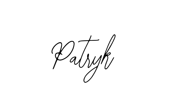 Also we have Patryk name is the best signature style. Create professional handwritten signature collection using Bearetta-2O07w autograph style. Patryk signature style 12 images and pictures png