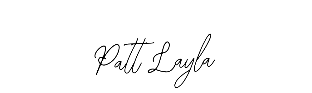 How to make Patt Layla signature? Bearetta-2O07w is a professional autograph style. Create handwritten signature for Patt Layla name. Patt Layla signature style 12 images and pictures png
