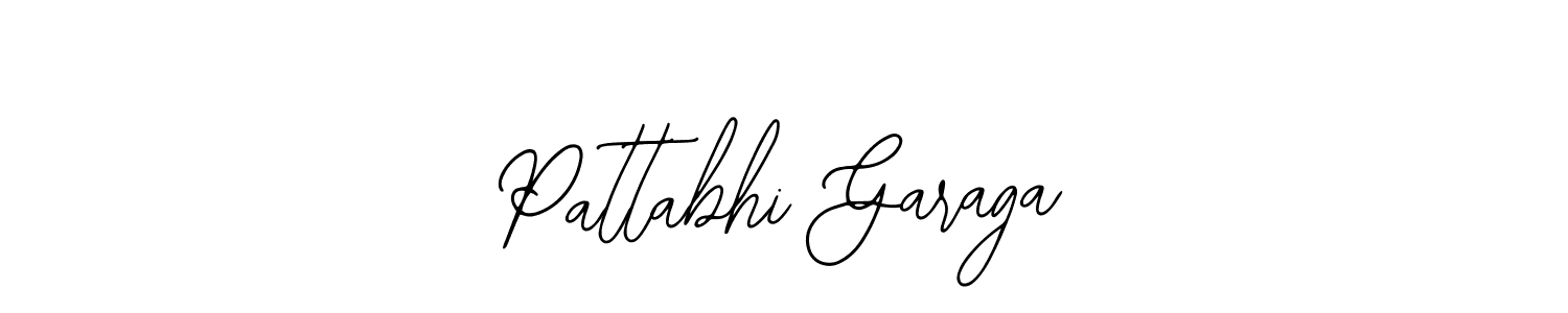 Bearetta-2O07w is a professional signature style that is perfect for those who want to add a touch of class to their signature. It is also a great choice for those who want to make their signature more unique. Get Pattabhi Garaga name to fancy signature for free. Pattabhi Garaga signature style 12 images and pictures png