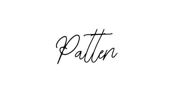 Use a signature maker to create a handwritten signature online. With this signature software, you can design (Bearetta-2O07w) your own signature for name Patten. Patten signature style 12 images and pictures png