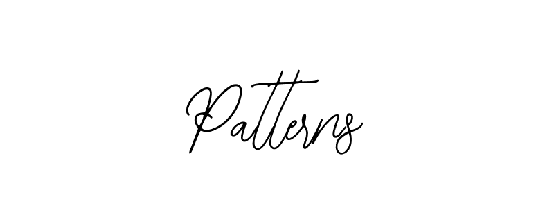 How to make Patterns name signature. Use Bearetta-2O07w style for creating short signs online. This is the latest handwritten sign. Patterns signature style 12 images and pictures png