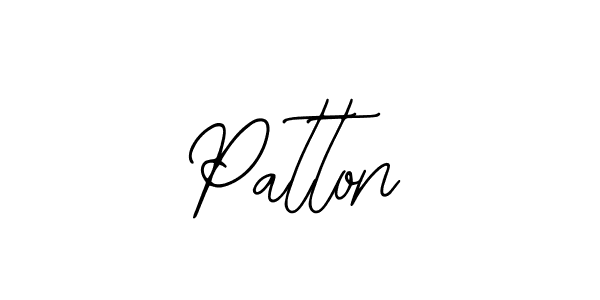 You should practise on your own different ways (Bearetta-2O07w) to write your name (Patton) in signature. don't let someone else do it for you. Patton signature style 12 images and pictures png
