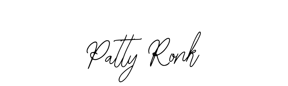 It looks lik you need a new signature style for name Patty Ronk. Design unique handwritten (Bearetta-2O07w) signature with our free signature maker in just a few clicks. Patty Ronk signature style 12 images and pictures png