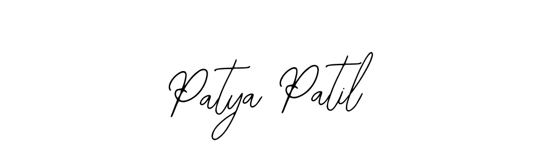 How to make Patya Patil signature? Bearetta-2O07w is a professional autograph style. Create handwritten signature for Patya Patil name. Patya Patil signature style 12 images and pictures png
