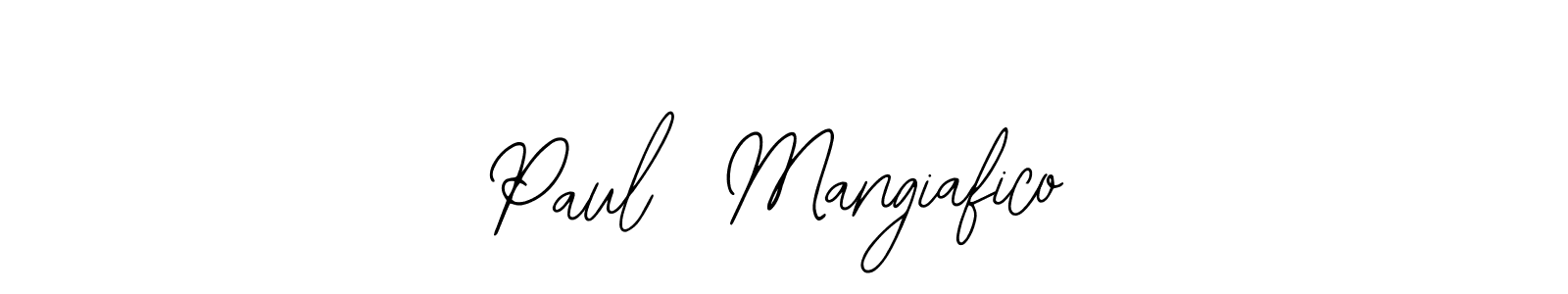 The best way (Bearetta-2O07w) to make a short signature is to pick only two or three words in your name. The name Paul  Mangiafico include a total of six letters. For converting this name. Paul  Mangiafico signature style 12 images and pictures png