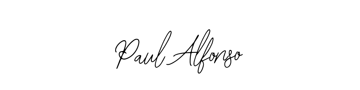 Similarly Bearetta-2O07w is the best handwritten signature design. Signature creator online .You can use it as an online autograph creator for name Paul Alfonso. Paul Alfonso signature style 12 images and pictures png