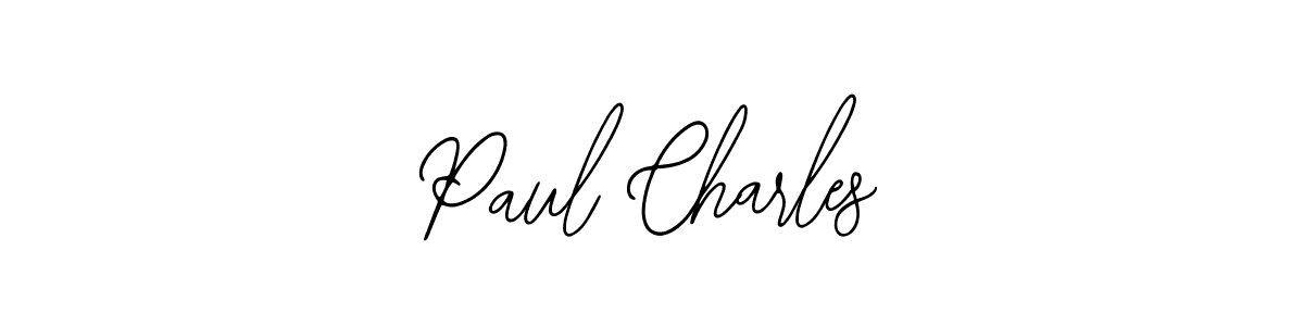 How to make Paul Charles name signature. Use Bearetta-2O07w style for creating short signs online. This is the latest handwritten sign. Paul Charles signature style 12 images and pictures png