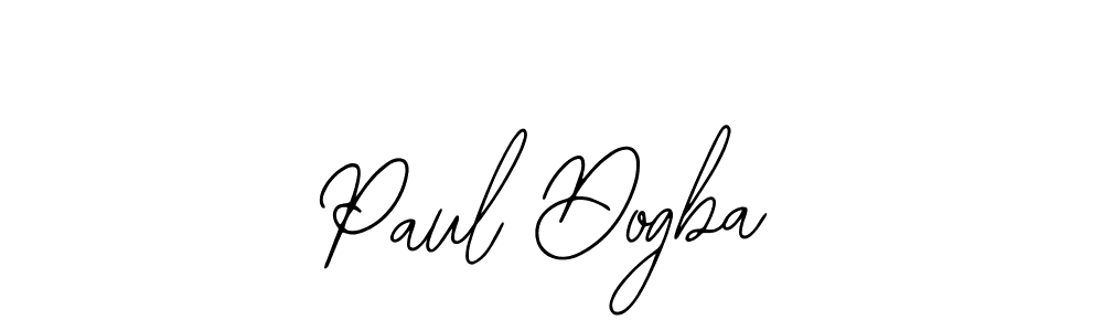 Design your own signature with our free online signature maker. With this signature software, you can create a handwritten (Bearetta-2O07w) signature for name Paul Dogba. Paul Dogba signature style 12 images and pictures png