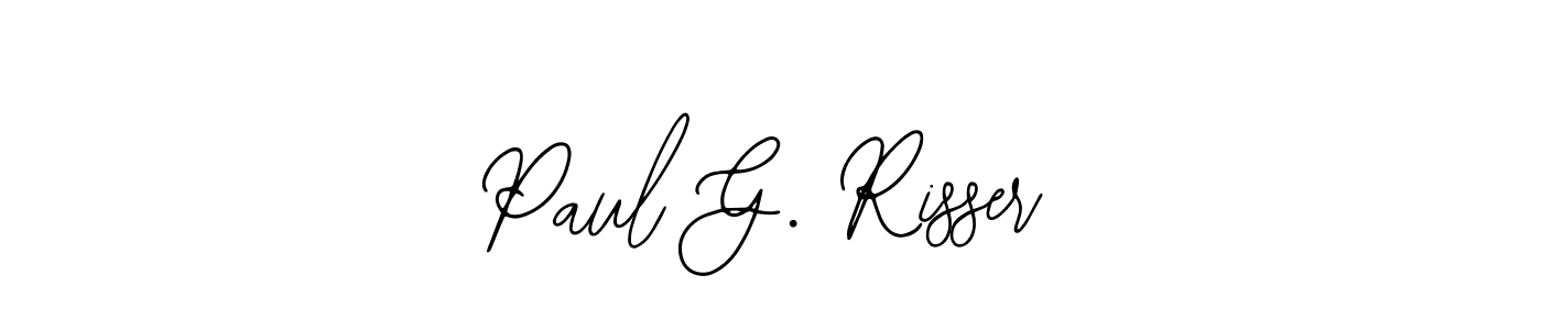 This is the best signature style for the Paul G. Risser name. Also you like these signature font (Bearetta-2O07w). Mix name signature. Paul G. Risser signature style 12 images and pictures png