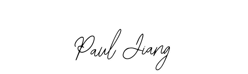 Paul Jiang stylish signature style. Best Handwritten Sign (Bearetta-2O07w) for my name. Handwritten Signature Collection Ideas for my name Paul Jiang. Paul Jiang signature style 12 images and pictures png