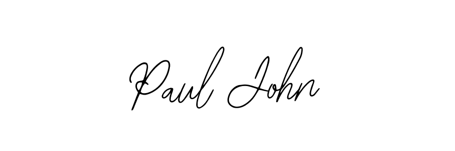 Paul John stylish signature style. Best Handwritten Sign (Bearetta-2O07w) for my name. Handwritten Signature Collection Ideas for my name Paul John. Paul John signature style 12 images and pictures png