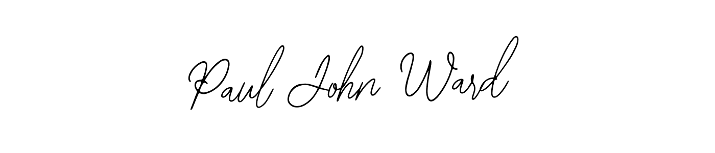 Similarly Bearetta-2O07w is the best handwritten signature design. Signature creator online .You can use it as an online autograph creator for name Paul John Ward. Paul John Ward signature style 12 images and pictures png