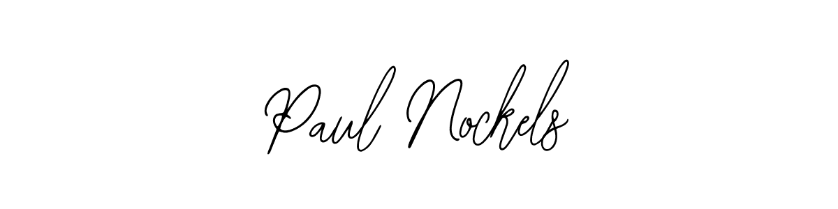Use a signature maker to create a handwritten signature online. With this signature software, you can design (Bearetta-2O07w) your own signature for name Paul Nockels. Paul Nockels signature style 12 images and pictures png