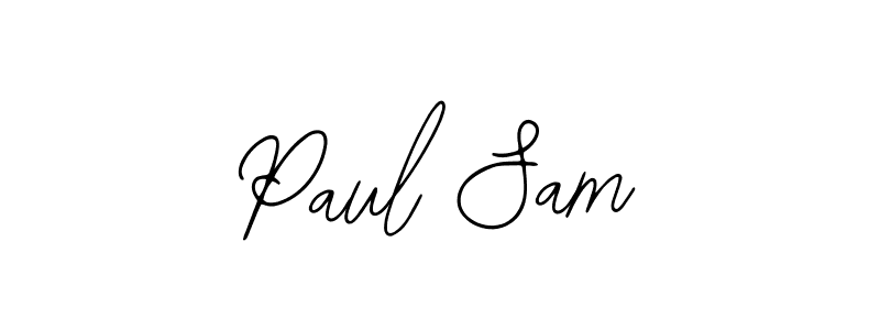Create a beautiful signature design for name Paul Sam. With this signature (Bearetta-2O07w) fonts, you can make a handwritten signature for free. Paul Sam signature style 12 images and pictures png