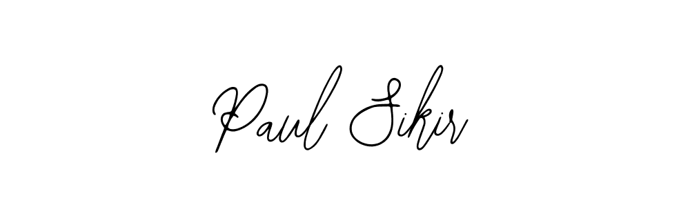 Also You can easily find your signature by using the search form. We will create Paul Sikir name handwritten signature images for you free of cost using Bearetta-2O07w sign style. Paul Sikir signature style 12 images and pictures png